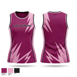 Mens Basketball Jersey, Lady Yukons, Women's Basketball, Teamtime, Team time, sublimation, custom sports apparel, team uniforms, spirit wear, spiritwear, sports uniforms, custom shirts, team store, custom team store, fundraiser sports, apparel fundraiser