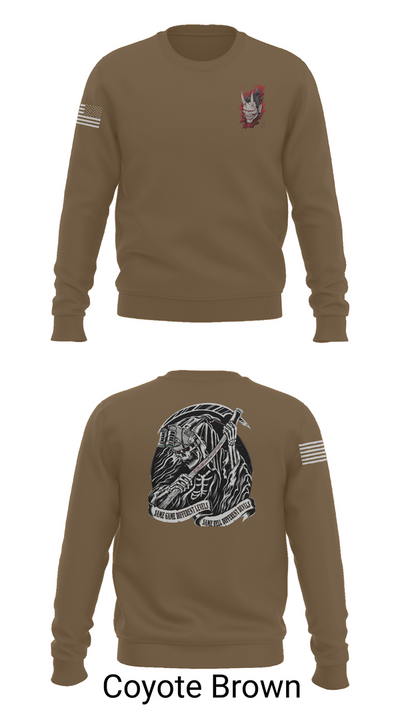112th, 1/1 BN CRDT 19582480 Crew Neck Sweatshirt - 5