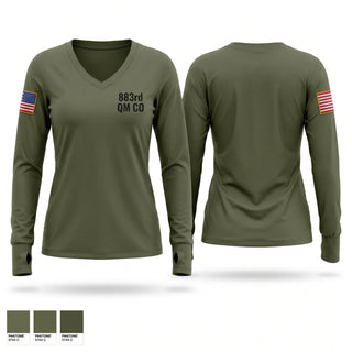 Old School Cotton Feel Shirt, 883rd QM CO, Army, Teamtime, Team time, sublimation, custom sports apparel, team uniforms, spirit wear, spiritwear, sports uniforms, custom shirts, team store, custom team store, fundraiser sports, apparel fundraiser