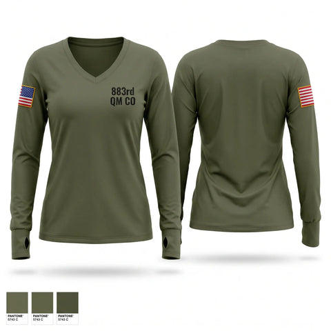 Old School Cotton Feel Shirt, 883rd QM CO, Army, Teamtime, Team time, sublimation, custom sports apparel, team uniforms, spirit wear, spiritwear, sports uniforms, custom shirts, team store, custom team store, fundraiser sports, apparel fundraiser