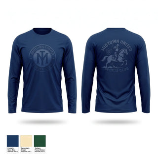Long Sleeve Performance Shirt, Midtown United Sports Club, Men's Soccer, Teamtime, Team time, sublimation, custom sports apparel, team uniforms, spirit wear, spiritwear, sports uniforms, custom shirts, team store, custom team store, fundraiser sports, apparel fundraiser