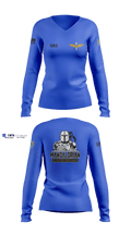 23rd BEB UAS 32441803 Women's Long Sleeve V-neck Shirt - 6