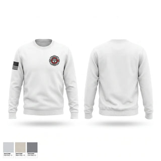 Crew Neck Sweatshirt, Fort Worth Fire Department, Fire Department, Teamtime, Team time, sublimation, custom sports apparel, team uniforms, spirit wear, spiritwear, sports uniforms, custom shirts, team store, custom team store, fundraiser sports, apparel fundraiser