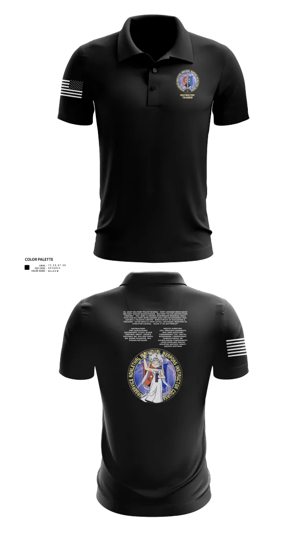 Short Sleeve Performance Polo, Fort Leonard Wood Basic Military Police Schoolhouse Instructors & Faculty, , Teamtime, Team time, sublimation, custom sports apparel, team uniforms, spirit wear, spiritwear, sports uniforms, custom shirts, team store, custom team store, fundraiser sports, apparel fundraiser