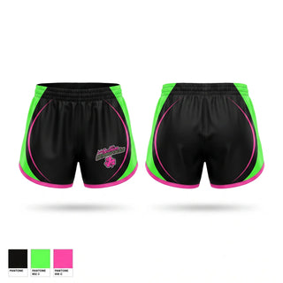 Womens Shorts, Southline Lady Shamrocks, Softball, Teamtime, Team time, sublimation, custom sports apparel, team uniforms, spirit wear, spiritwear, sports uniforms, custom shirts, team store, custom team store, fundraiser sports, apparel fundraiser