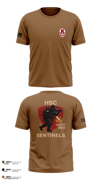 HSC 130th MEB 16353532 Old School Cotton Feel Shirt - 4