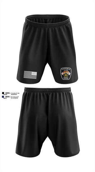 Athletic Shorts With Pockets, Phoenix Police Department, Police, Teamtime, Team time, sublimation, custom sports apparel, team uniforms, spirit wear, spiritwear, sports uniforms, custom shirts, team store, custom team store, fundraiser sports, apparel fundraiser