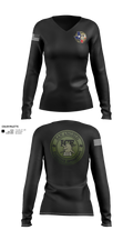 San Angelo fug ops Women's Long Sleeve V-neck Shirt - 21