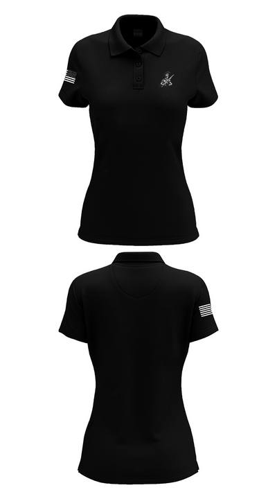 University of Tampa Army ROTC 14047463 Women's Short Sleeve Performance Polo  - 35