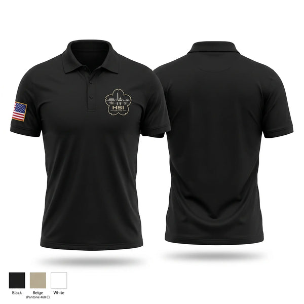 Short Sleeve Performance Polo, HSI SAC DC, Police, Teamtime, Team time, sublimation, custom sports apparel, team uniforms, spirit wear, spiritwear, sports uniforms, custom shirts, team store, custom team store, fundraiser sports, apparel fundraiser