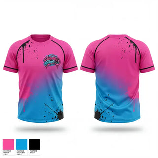 Soft Poly Tee Cotton Like Feel, Candy Girls, Softball, Teamtime, Team time, sublimation, custom sports apparel, team uniforms, spirit wear, spiritwear, sports uniforms, custom shirts, team store, custom team store, fundraiser sports, apparel fundraiser