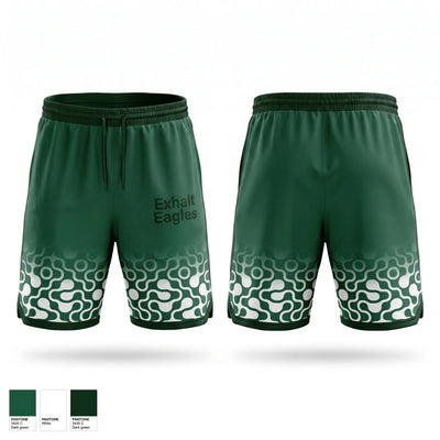 Exhalt Eagles Athletic Shorts With Pockets - 1