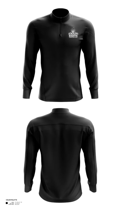 Crazy Eights Grappling Club 23765529 Quarter Zip Jacket - 10