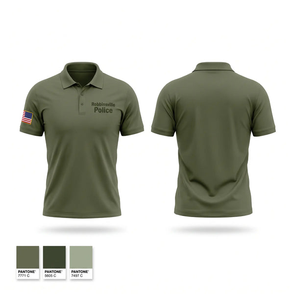 Short Sleeve Performance Polo, Robbinsville Police, Police, Teamtime, Team time, sublimation, custom sports apparel, team uniforms, spirit wear, spiritwear, sports uniforms, custom shirts, team store, custom team store, fundraiser sports, apparel fundraiser
