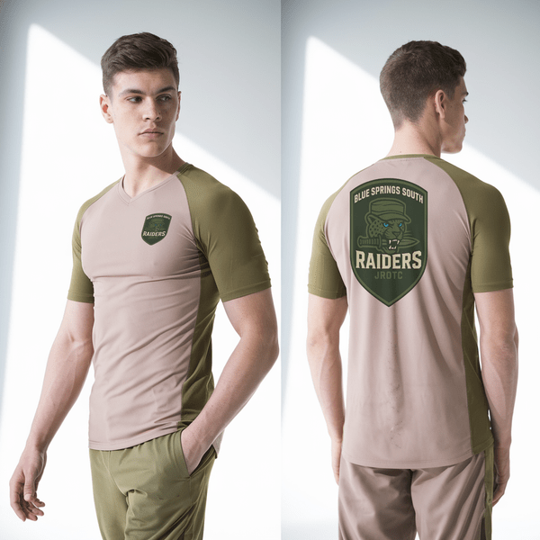 Old School Cotton Feel Shirt, BSS JROTC, , Teamtime, Team time, sublimation, custom sports apparel, team uniforms, spirit wear, spiritwear, sports uniforms, custom shirts, team store, custom team store, fundraiser sports, apparel fundraiser