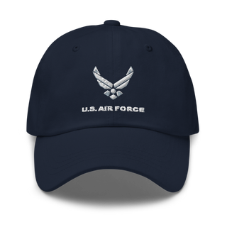 USAF Volunteer 95429734 Classic Dad Hat | Yupoong 6245CM