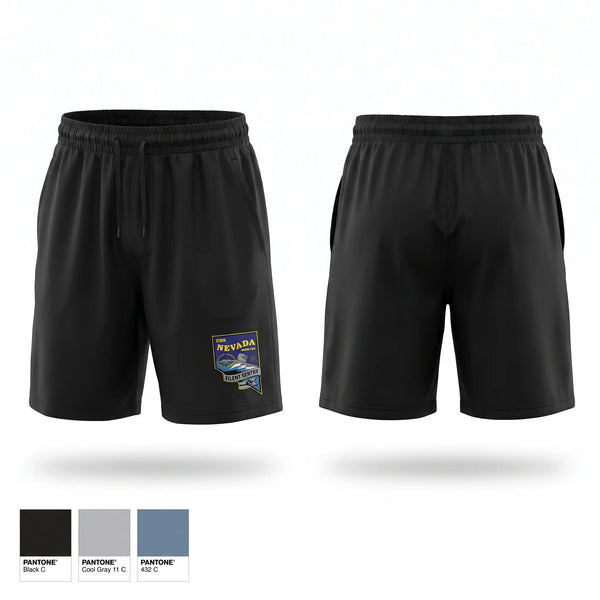 Athletic Shorts With Pockets, USS NEVADA Chief’s Mess, Navy, Teamtime, Team time, sublimation, custom sports apparel, team uniforms, spirit wear, spiritwear, sports uniforms, custom shirts, team store, custom team store, fundraiser sports, apparel fundraiser