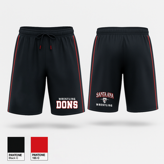 Athletic Shorts With Pockets, DONS, Wrestling, Teamtime, Team time, sublimation, custom sports apparel, team uniforms, spirit wear, spiritwear, sports uniforms, custom shirts, team store, custom team store, fundraiser sports, apparel fundraiser