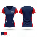 QNQ Lacrosse 22941846 Women's Short Sleeve V-neck Shirt - 1