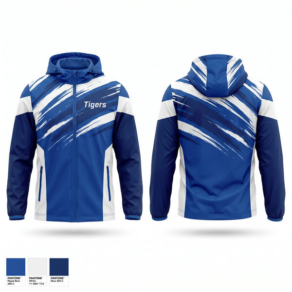 Windbreaker, Tigers, Wrestling, Teamtime, Team time, sublimation, custom sports apparel, team uniforms, spirit wear, spiritwear, sports uniforms, custom shirts, team store, custom team store, fundraiser sports, apparel fundraiser