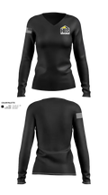 HBS Drywall, LLC 25594205 Women's Long Sleeve V-neck Shirt - 21