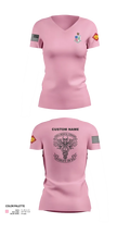 120TH MCAS 53428597 Women's Short Sleeve V-neck Shirt - 120