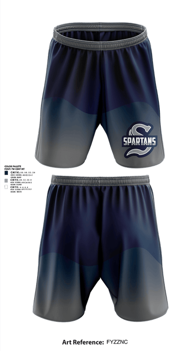 Springfield Township Track & Field 62319055 Athletic Shorts With Pockets - 2