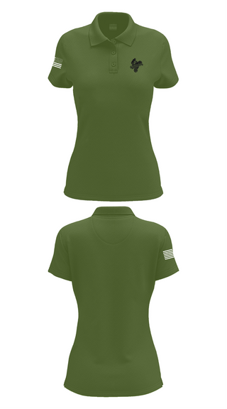 Womens Short Sleeve Performance Polo, QCStunts, E-Sports, Teamtime, Team time, sublimation, custom sports apparel, team uniforms, spirit wear, spiritwear, sports uniforms, custom shirts, team store, custom team store, fundraiser sports, apparel fundraiser