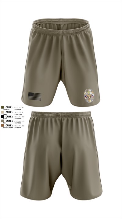 Miami Police Department 44557573 Athletic Shorts With Pockets - 6
