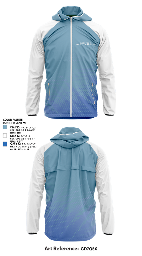 Windbreaker, smithtown christian knights, Men's Soccer, Teamtime, Team time, sublimation, custom sports apparel, team uniforms, spirit wear, spiritwear, sports uniforms, custom shirts, team store, custom team store, fundraiser sports, apparel fundraiser