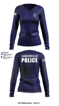 Lakeville Police Department 60717822 Women's Long Sleeve V-neck Shirt - 6