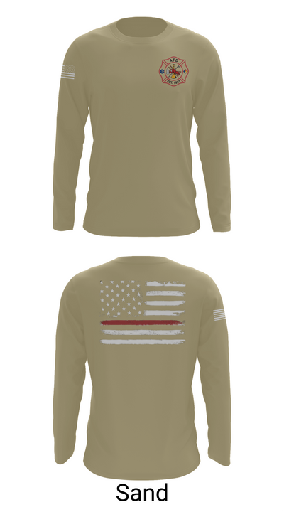 Amarillo Fire Department 46109960 Long Sleeve Performance Shirt 86