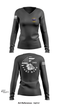 32D APS 96213364 Women's Long Sleeve V-neck Shirt - 103