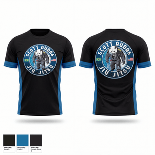 Short Sleeve Performance Shirt, Scott Audas Jiu Jitsu, , Teamtime, Team time, sublimation, custom sports apparel, team uniforms, spirit wear, spiritwear, sports uniforms, custom shirts, team store, custom team store, fundraiser sports, apparel fundraiser