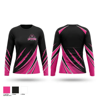 Long Sleeve Performance Shirt, Brooklyn Lady Panthers, Softball, Teamtime, Team time, sublimation, custom sports apparel, team uniforms, spirit wear, spiritwear, sports uniforms, custom shirts, team store, custom team store, fundraiser sports, apparel fundraiser