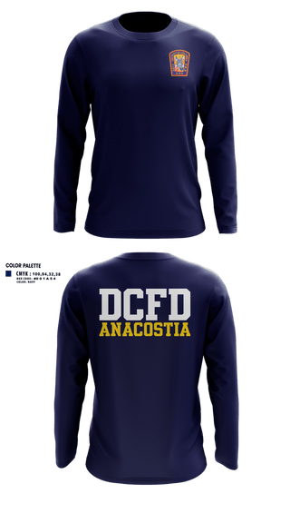 Long Sleeve Performance Shirt, Washington DC Fire Department, Fire Department, Teamtime, Team time, sublimation, custom sports apparel, team uniforms, spirit wear, spiritwear, sports uniforms, custom shirts, team store, custom team store, fundraiser sports, apparel fundraiser