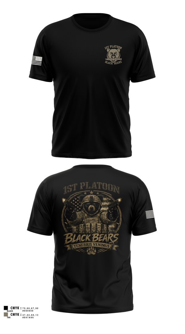 Short Sleeve Performance Shirt, 1ST PLT, 94MP, Army, Teamtime, Team time, sublimation, custom sports apparel, team uniforms, spirit wear, spiritwear, sports uniforms, custom shirts, team store, custom team store, fundraiser sports, apparel fundraiser