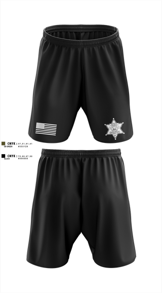 Athletic Shorts With Pockets, Upshur County Sheriff’s Office, Police, Teamtime, Team time, sublimation, custom sports apparel, team uniforms, spirit wear, spiritwear, sports uniforms, custom shirts, team store, custom team store, fundraiser sports, apparel fundraiser