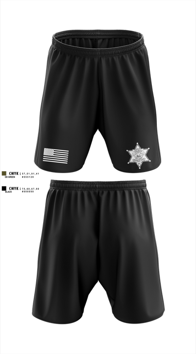 Upshur County Sheriff’s Office 76177638 Athletic Shorts With Pockets - 1