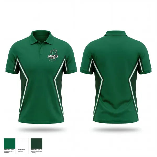 Short Sleeve Performance Polo, Adams State University Softball, Softball, Teamtime, Team time, sublimation, custom sports apparel, team uniforms, spirit wear, spiritwear, sports uniforms, custom shirts, team store, custom team store, fundraiser sports, apparel fundraiser