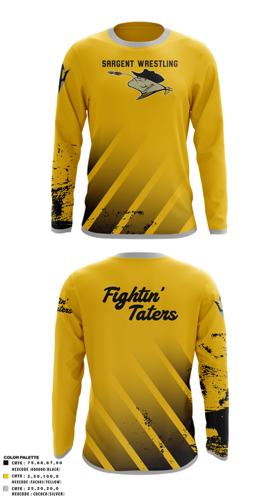 Sargent Farmers 56769578 Long Sleeve Performance Shirt 30