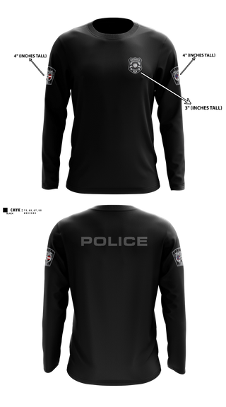 Long Sleeve Performance Shirt, A.C.E., Police, Teamtime, Team time, sublimation, custom sports apparel, team uniforms, spirit wear, spiritwear, sports uniforms, custom shirts, team store, custom team store, fundraiser sports, apparel fundraiser