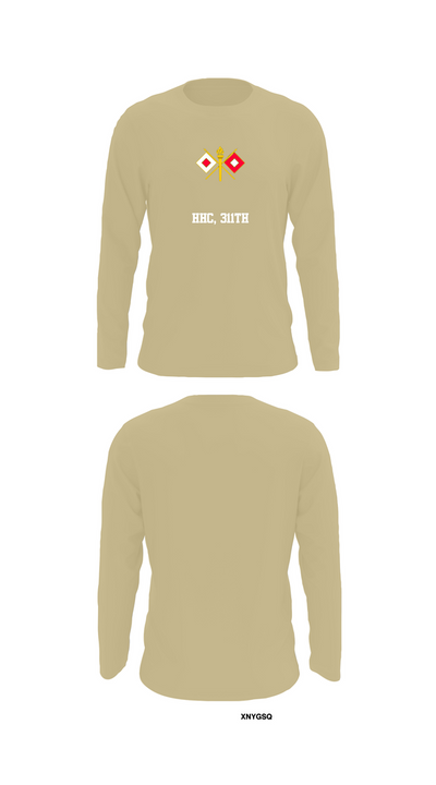 HHC, 311th 76995413 Long Sleeve Performance Shirt 92