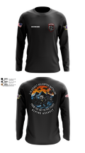2-10 AHB Knighthawks 14380811 Long Sleeve Performance Shirt 50