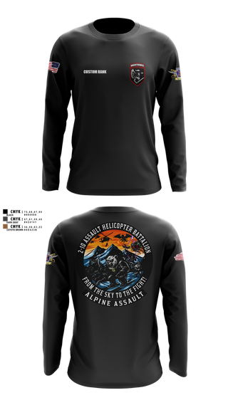 Long Sleeve Performance Shirt, 2-10 AHB Knighthawks, Spirit Store, Teamtime, Team time, sublimation, custom sports apparel, team uniforms, spirit wear, spiritwear, sports uniforms, custom shirts, team store, custom team store, fundraiser sports, apparel fundraiser
