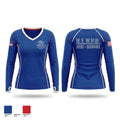 Silver Lake Volunteer Fire Company Women's Long Sleeve V-neck Shirt - 1