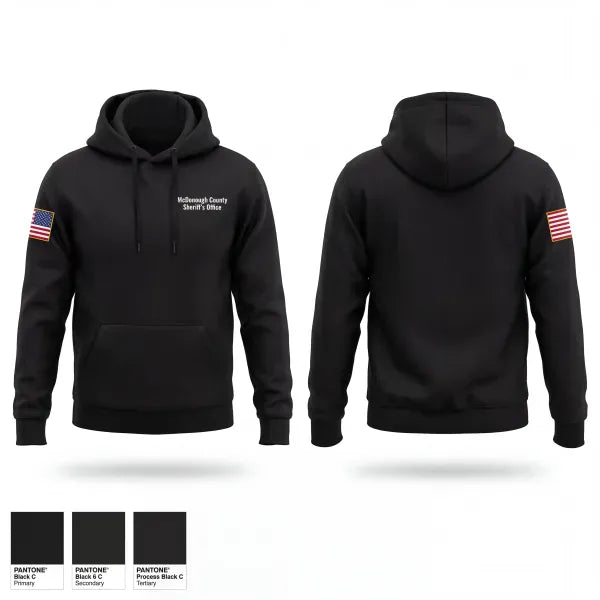 Hoodie, McDonough County Sheriff’s Office, Police, Teamtime, Team time, sublimation, custom sports apparel, team uniforms, spirit wear, spiritwear, sports uniforms, custom shirts, team store, custom team store, fundraiser sports, apparel fundraiser