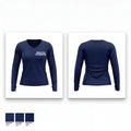 Danbury Twp Fire Department 15914574 Women's Long Sleeve V-neck Shirt - 1