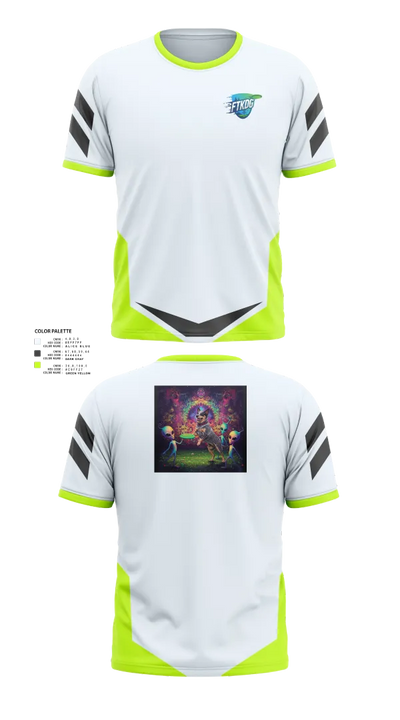 FTKDG 7159111 Short Sleeve Performance Shirt - 40
