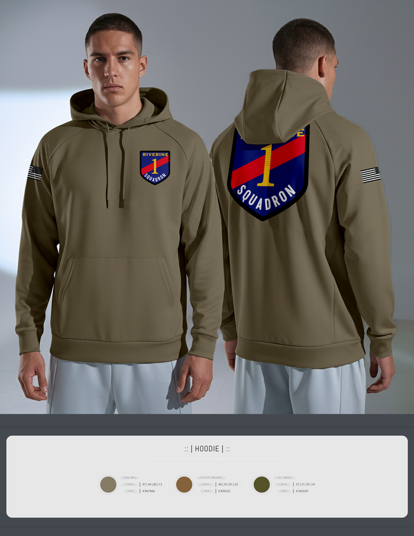 Hoodie, Riverine Squadron One, , Teamtime, Team time, sublimation, custom sports apparel, team uniforms, spirit wear, spiritwear, sports uniforms, custom shirts, team store, custom team store, fundraiser sports, apparel fundraiser